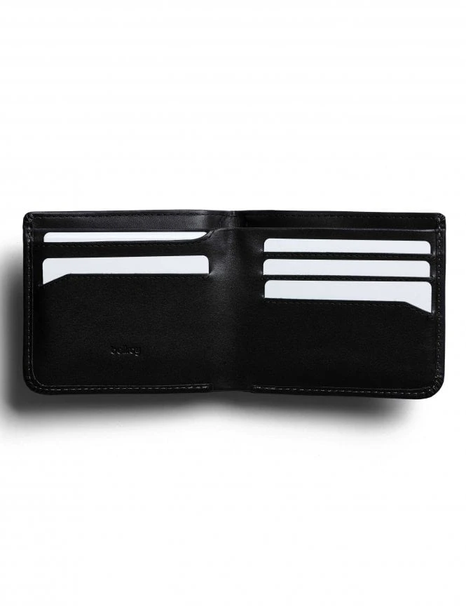 Bellroy Hide & Seek Hi Wallet - Black Premium Leather RFID Bifold 4 Bellroy Hide & Seek Hi Wallet - Black Premium Leather RFID Bifold - Image 2