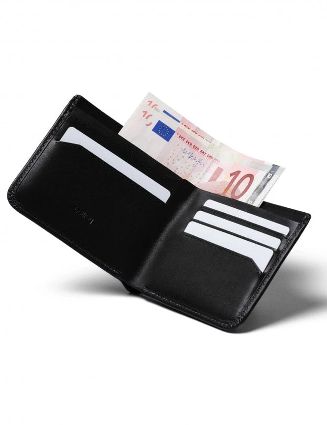 Bellroy Hide & Seek Hi Wallet - Black Premium Leather RFID Bifold 5 Bellroy Hide & Seek Hi Wallet - Black Premium Leather RFID Bifold - Image 3