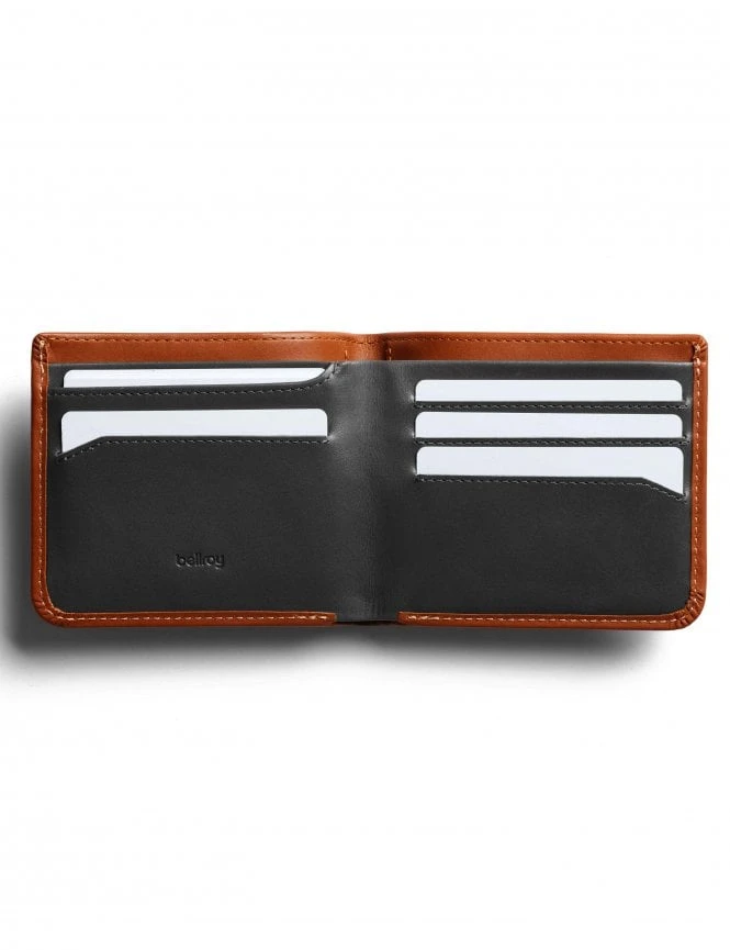 Bellroy Hide & Seek HI Wallet - Caramel Premium Leather RFID Protected Bifold 4 Bellroy Hide & Seek HI Wallet - Caramel Premium Leather RFID Protected Bifold - Image 2