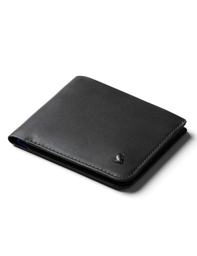 Bellroy Hide & Seek Hi RFID Protected Wallet - Charcoal Leather with Cobalt Interior 3 Bellroy Hide & Seek Hi RFID Protected Wallet - Charcoal Leather with Cobalt Interior