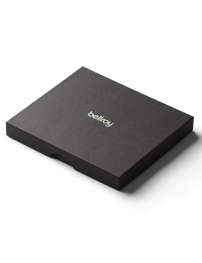 Bellroy Hide & Seek Hi RFID Protected Wallet - Charcoal Leather with Cobalt Interior 10 Bellroy Hide & Seek Hi RFID Protected Wallet - Charcoal Leather with Cobalt Interior - Image 8