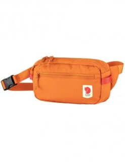 Fjallraven High Coast 1.5L Hip Pack – Sunset Orange Recycled Nylon Waist Bag