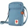 Fjallraven High Coast 1L Pocket – Dawn Blue Recycled Nylon Crossbody Bag -Fatbuddha Store high coast 1l pocket dawn blue p36302 122773 medium