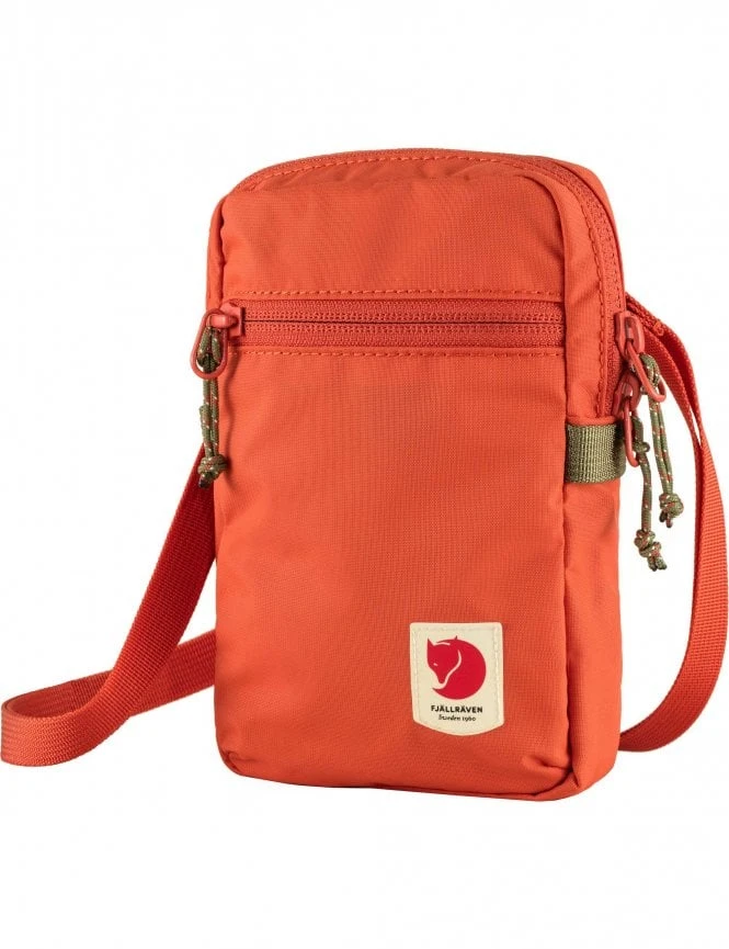 Fjallraven High Coast 1L Pocket Rowan Red – Waterproof Recycled Nylon Minimalist Crossbody Bag 3 Fjallraven High Coast 1L Pocket Rowan Red – Waterproof Recycled Nylon Minimalist Crossbody Bag