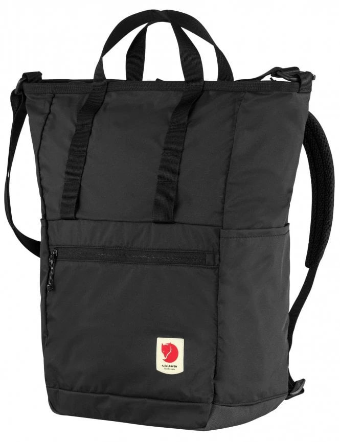 Fjallraven High Coast 23L Totepack - Black Packable 3-Way Carry Bag 3 Fjallraven High Coast 23L Totepack - Black Packable 3-Way Carry Bag