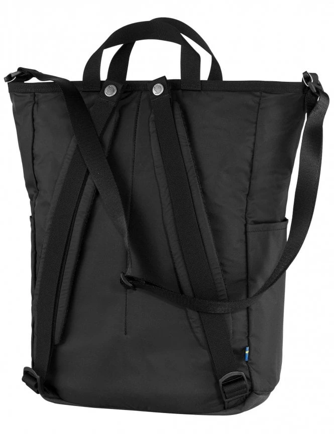 Fjallraven High Coast 23L Totepack - Black Packable 3-Way Carry Bag 4 Fjallraven High Coast 23L Totepack - Black Packable 3-Way Carry Bag - Image 2