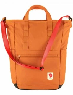 Fjallraven High Coast 23L Totepack Sunset Orange – Lightweight Convertible Backpack Tote