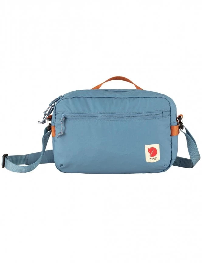 Fjallraven High Coast Crossbody Bag 3L - Dawn Blue Lightweight Daily Satchel 3 Fjallraven High Coast Crossbody Bag 3L - Dawn Blue Lightweight Daily Satchel