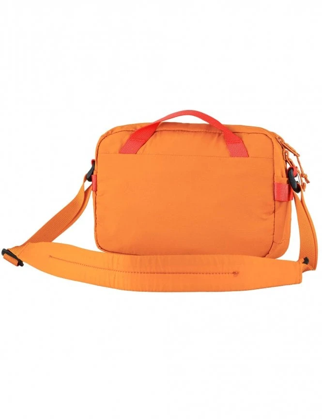 Fjallraven High Coast Crossbody 3L Bag in Spicy Orange – Lightweight Recycled Nylon Travel Pouch 4 Fjallraven High Coast Crossbody 3L Bag in Spicy Orange – Lightweight Recycled Nylon Travel Pouch - Image 2