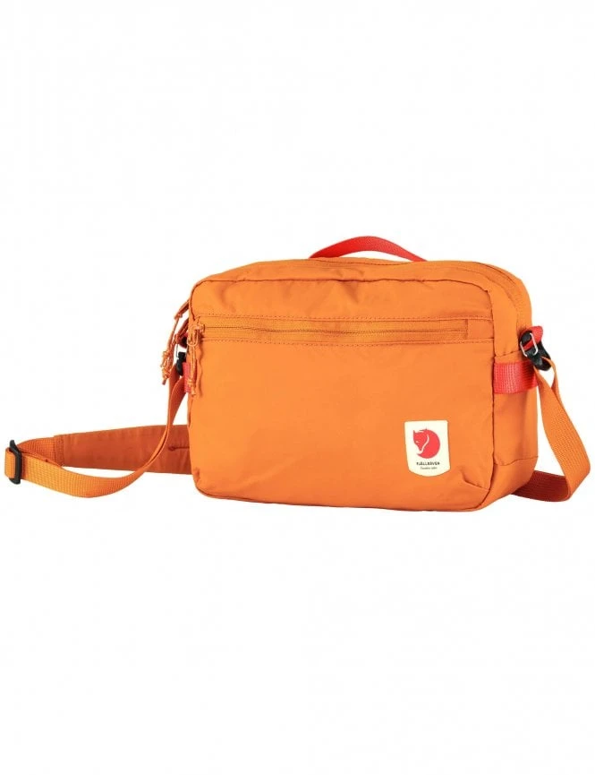 Fjallraven High Coast Crossbody 3L Bag in Spicy Orange – Lightweight Recycled Nylon Travel Pouch 5 Fjallraven High Coast Crossbody 3L Bag in Spicy Orange – Lightweight Recycled Nylon Travel Pouch - Image 3
