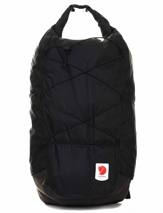 Fjallraven High Coast Rolltop 26L Waterproof Backpack - Black 6 Fjallraven High Coast Rolltop 26L Waterproof Backpack - Black - Image 4