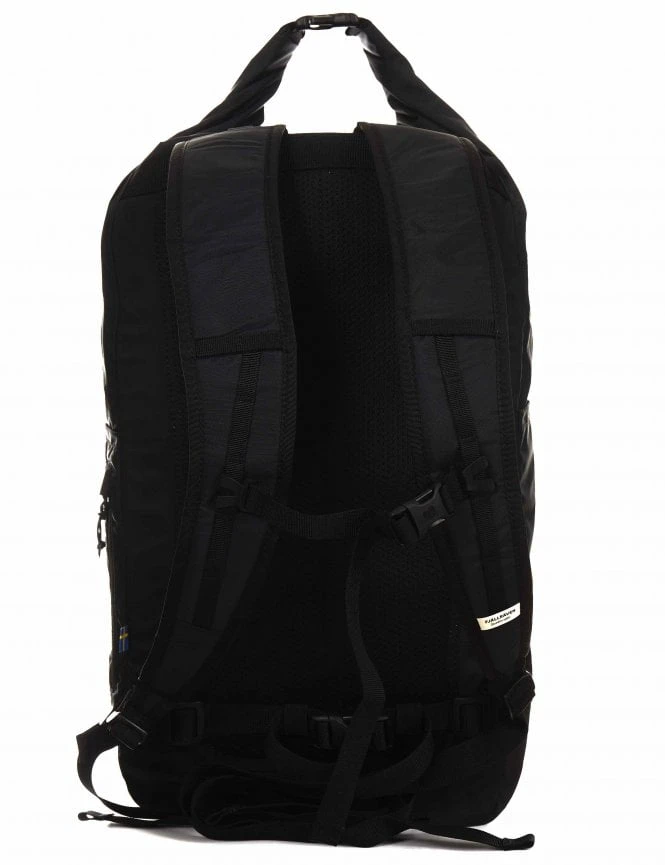 Fjallraven High Coast Rolltop 26L Waterproof Backpack - Black 8 Fjallraven High Coast Rolltop 26L Waterproof Backpack - Black - Image 6