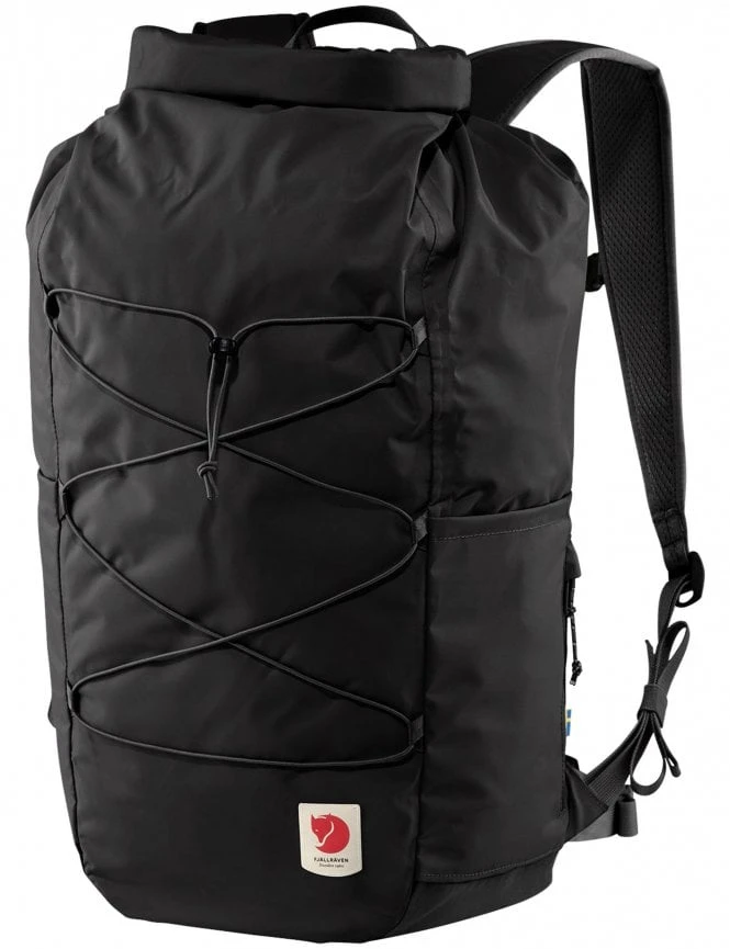 Fjallraven High Coast Rolltop 26L Waterproof Backpack - Black 3 Fjallraven High Coast Rolltop 26L Waterproof Backpack - Black