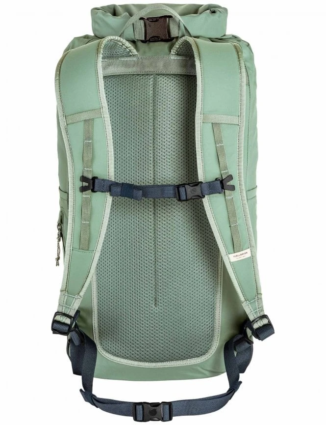 Fjallraven High Coast Rolltop 26L Backpack - Patina Green Waterproof Recycled Daypack 4 Fjallraven High Coast Rolltop 26L Backpack - Patina Green Waterproof Recycled Daypack - Image 2