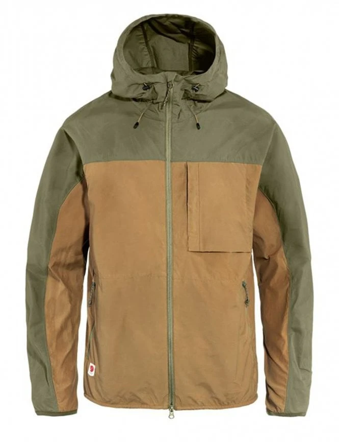 Fjallraven High Coast Wind Jacket - Buckwheat Brown-Green 3 Fjallraven High Coast Wind Jacket - Buckwheat Brown-Green