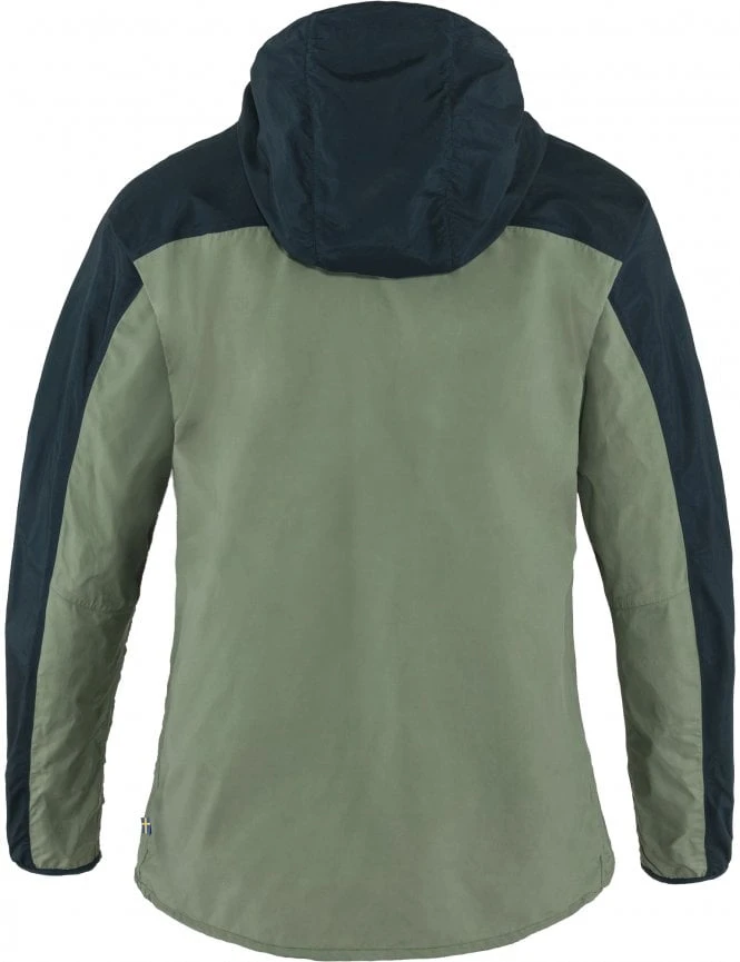 Fjallraven High Coast Wind Jacket - Patina Green-Navy 4 Fjallraven High Coast Wind Jacket - Patina Green-Navy - Image 2