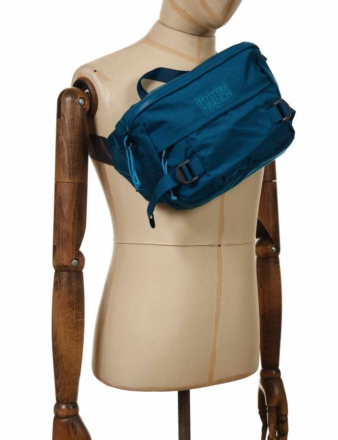 Mystery Ranch Hip Monkey 8L Hip Pack - Aegean Blue - Rugged EDC Waist and Shoulder Bag 4 Mystery Ranch Hip Monkey 8L Hip Pack - Aegean Blue - Rugged EDC Waist and Shoulder Bag - Image 2