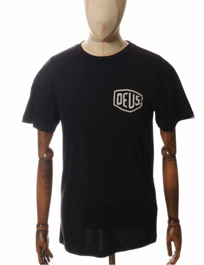 Deus Ex Machina Ibiza Address Tee - Black 5 Deus Ex Machina Ibiza Address Tee - Black - Image 3