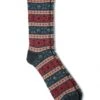 Anonymous Ism Charcoal Geometric Jacquard Wool Crew Socks – Premium Wool Blend Style -Fatbuddha Store jacquard wool crew socks charcoal p33042 112089 medium