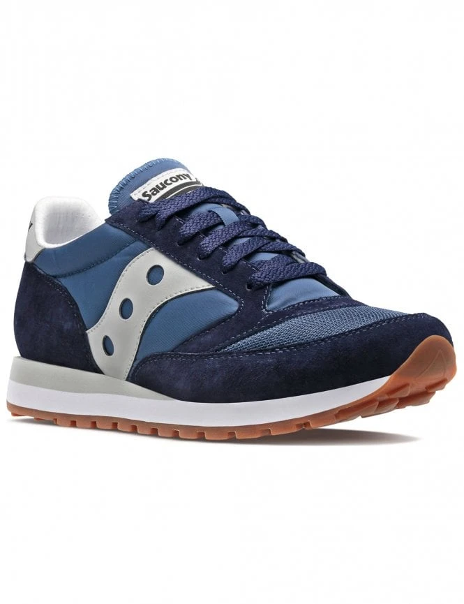 Saucony Jazz 81 Trainers - Navy 4 Saucony Jazz 81 Trainers - Navy - Image 2