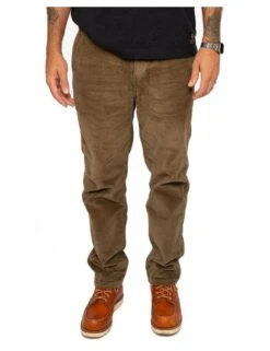 Deus Ex Machina Jonah Cord Pant - Tobbaco -Fatbuddha Store jonah cord pant tobbaco p30994 106637 medium
