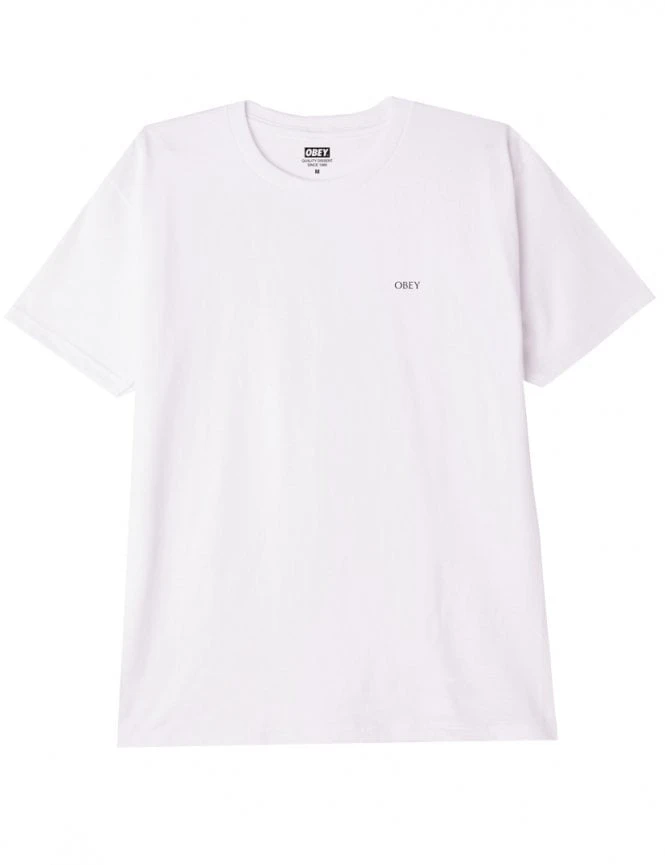 Obey Clothing Justice Activist Tee - White 3 Obey Clothing Justice Activist Tee - White