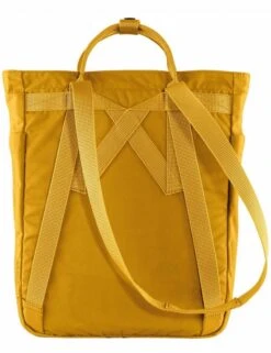 Fjallraven Kanken 14L Totepack - Ochre – Convertible 13" Laptop Backpack & Shoulder Bag -Fatbuddha Store kanken 14l totepack ochre p26515 119226 medium