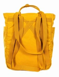 Fjallraven Kanken 14L Totepack - Ochre – Convertible 13" Laptop Backpack & Shoulder Bag -Fatbuddha Store kanken 14l totepack ochre p26515 93526 medium