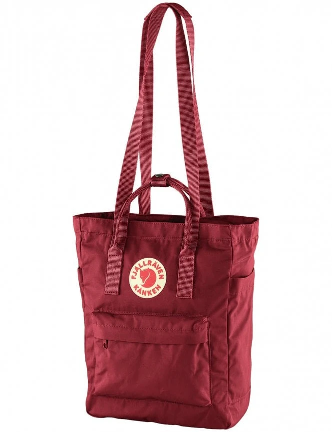Fjallraven Kanken 14L Totepack - Ox Red Convertible Backpack & Shoulder Bag 5 Fjallraven Kanken 14L Totepack - Ox Red Convertible Backpack & Shoulder Bag - Image 3