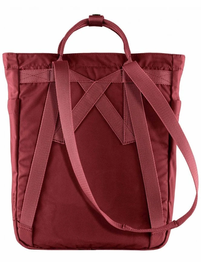 Fjallraven Kanken 14L Totepack - Ox Red Convertible Backpack & Shoulder Bag 9 Fjallraven Kanken 14L Totepack - Ox Red Convertible Backpack & Shoulder Bag - Image 7