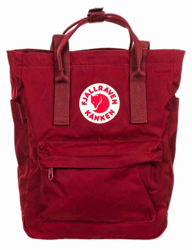 Fjallraven Kanken 14L Totepack - Ox Red Convertible Backpack & Shoulder Bag 6 Fjallraven Kanken 14L Totepack - Ox Red Convertible Backpack & Shoulder Bag - Image 4