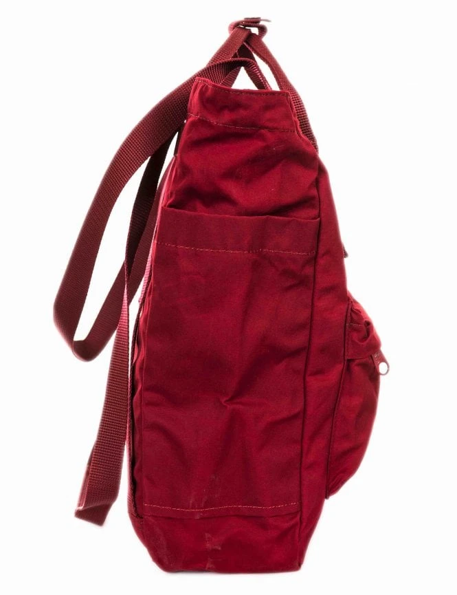 Fjallraven Kanken 14L Totepack - Ox Red Convertible Backpack & Shoulder Bag 8 Fjallraven Kanken 14L Totepack - Ox Red Convertible Backpack & Shoulder Bag - Image 6