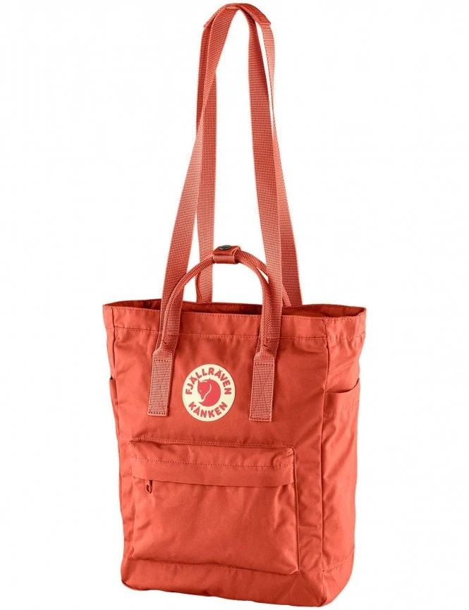 Fjallraven Kanken 14L Totepack in Rowan Red - Convertible Laptop Backpack & Shoulder Bag 4 Fjallraven Kanken 14L Totepack in Rowan Red - Convertible Laptop Backpack & Shoulder Bag - Image 2