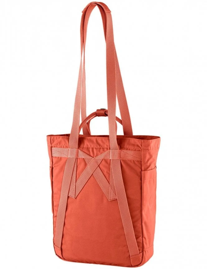 Fjallraven Kanken 14L Totepack in Rowan Red - Convertible Laptop Backpack & Shoulder Bag 6 Fjallraven Kanken 14L Totepack in Rowan Red - Convertible Laptop Backpack & Shoulder Bag - Image 4