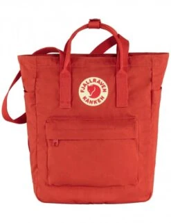 Fjallraven Kanken 14L Totepack - True Red Convertible Backpack & Shoulder Bag