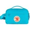 Fjallraven Kanken 2L Hip Pack - Deep Turquoise Durable Travel Waist Bag