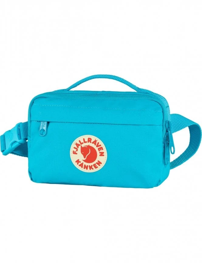 Fjallraven Kanken 2L Hip Pack - Deep Turquoise Durable Travel Waist Bag 7 Fjallraven Kanken 2L Hip Pack - Deep Turquoise Durable Travel Waist Bag - Image 5