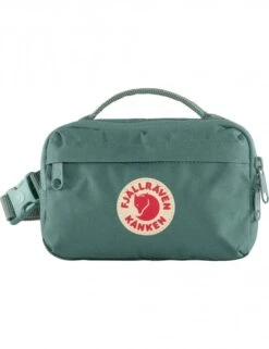 Fjallraven Kanken 2L Hip Pack - Frost Green Durable Compact Waist Bag