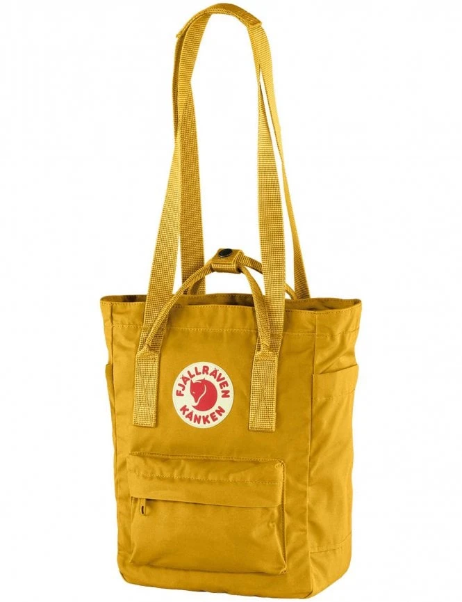 Fjallraven Kanken 8L Totepack Mini Ochre - Convertible 2-in-1 Backpack and Shoulder Bag 4 Fjallraven Kanken 8L Totepack Mini Ochre - Convertible 2-in-1 Backpack and Shoulder Bag - Image 2