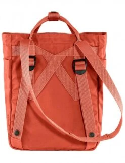 Fjallraven Kanken Totepack Mini 8L - Rowan Red Convertible Backpack and Shoulder Bag -Fatbuddha Store kanken 8l totepack mini rowan red p26526 119289 medium