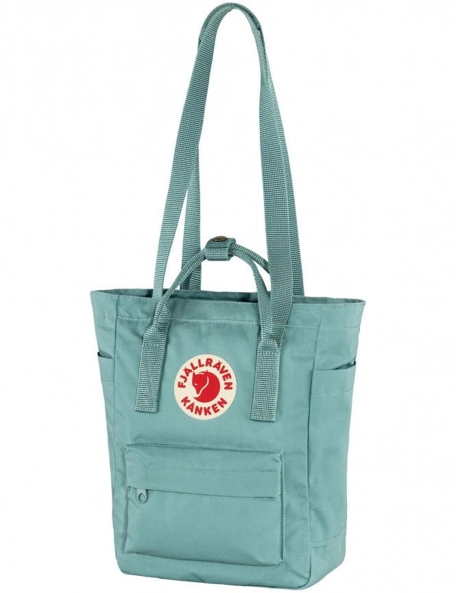 Fjallraven Kanken Totepack Mini Sky Blue - Convertible 2-in-1 Backpack & Shoulder Bag 4 Fjallraven Kanken Totepack Mini Sky Blue - Convertible 2-in-1 Backpack & Shoulder Bag - Image 2