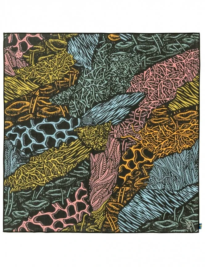 Fjallraven Kanken Art Bandana Woodlands – Nature Graphic 100% Cotton Square Scarf 3 Fjallraven Kanken Art Bandana Woodlands – Nature Graphic 100% Cotton Square Scarf