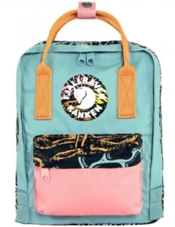 Fjallraven Kanken Art Mini Backpack - Woodlands Artistic Print Special Edition