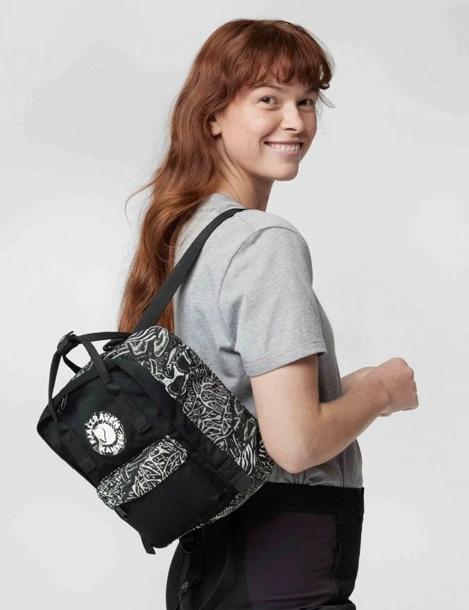 Fjallraven Kanken Art Mini Backpack - Woodlands Artistic Print Special Edition 6 Fjallraven Kanken Art Mini Backpack - Woodlands Artistic Print Special Edition - Image 4