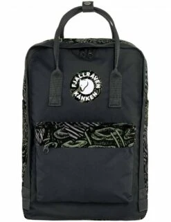 Fjallraven Kanken Art Plus Backpack in Darkwoods - Limited Edition Artistic Print 16L Laptop Bag