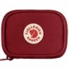 Fjallraven Kanken Card Wallet – Ox Red – G-1000 HeavyDuty Eco S Zip Wallet