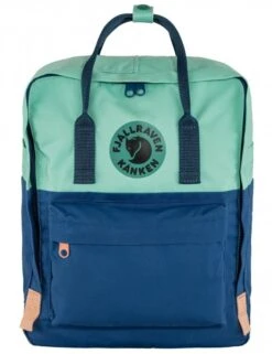 Fjallraven Kanken Classic Art Backpack - Coast Line-Sky Blue Special Edition