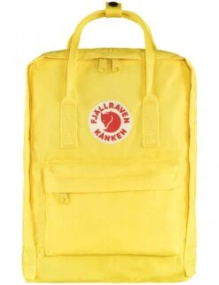 Fjallraven Kanken Classic Backpack in Corn - Iconic Yellow Canvas Everyday Bag