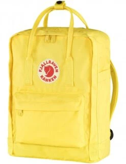 Fjallraven Kanken Classic Backpack in Corn - Iconic Yellow Canvas Everyday Bag -Fatbuddha Store kanken classic backpack corn p27951 120327 medium