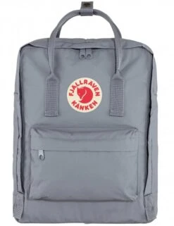 Fjallraven Kanken Classic Backpack - Flint Grey Durable Everyday Rucksack